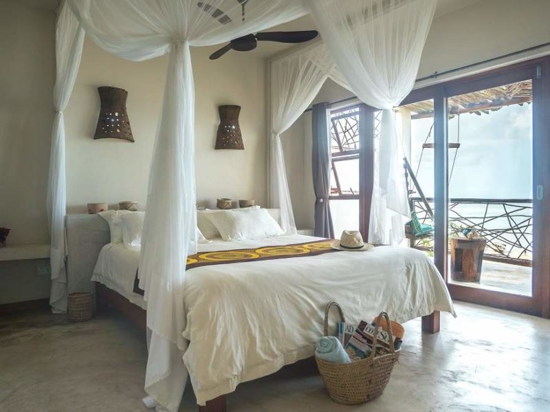 Chambre de l'hôtel Casa Babi à Vilanculos - Mozambique | Au Tigre Vanillé