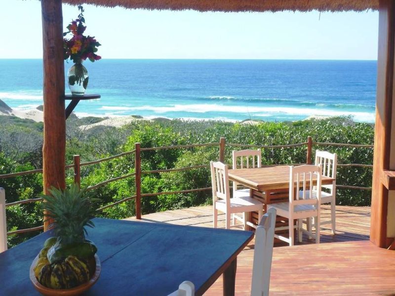 Vue depuis le restaurant de l'hôtel Dunes de Dovela - Mozambique | Au Tigre Vanillé