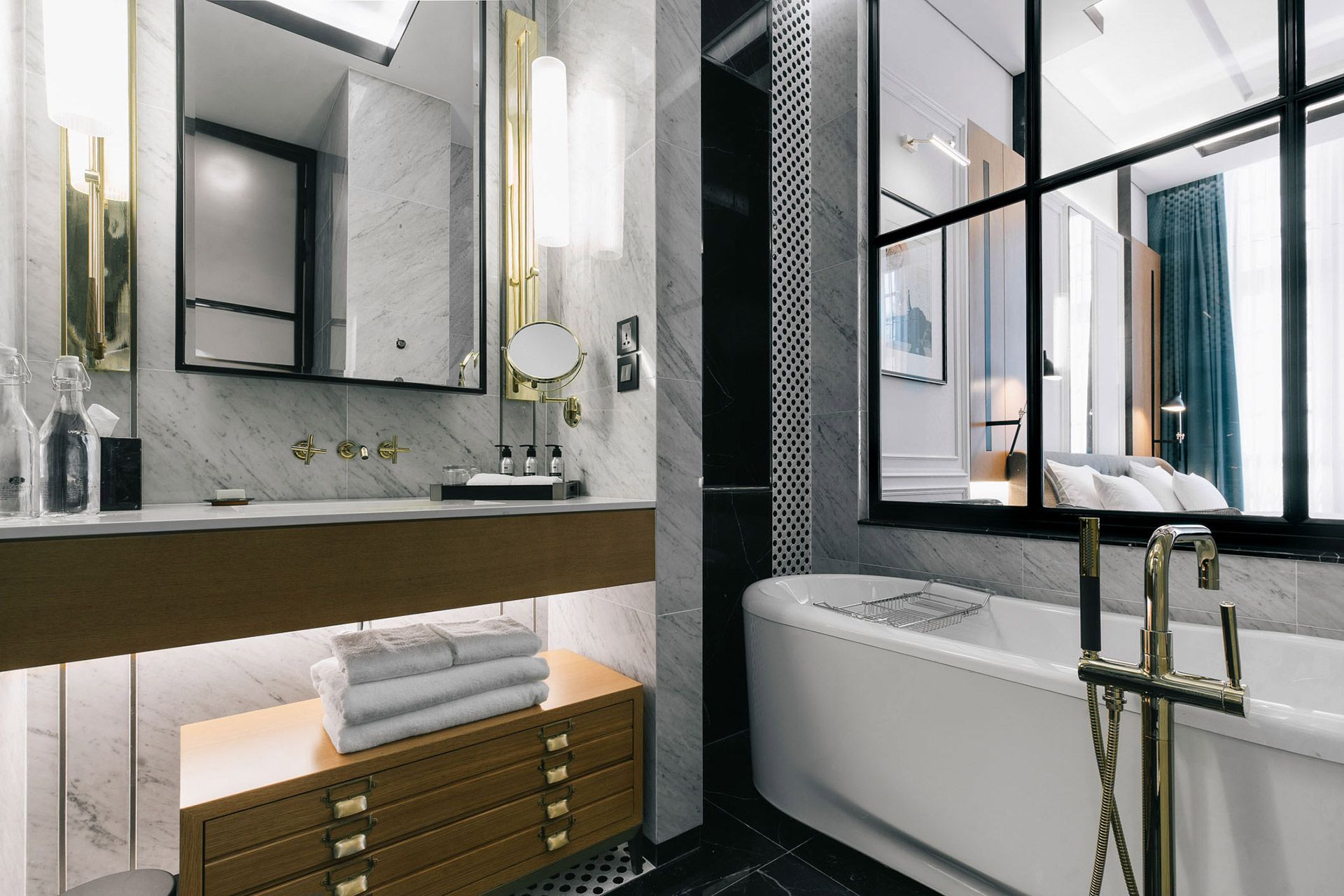 excelsior-yangon-bain Salle de bain de l'hôtel Excelsion à Yangon - Birmanie | Au Tigre Vanillé