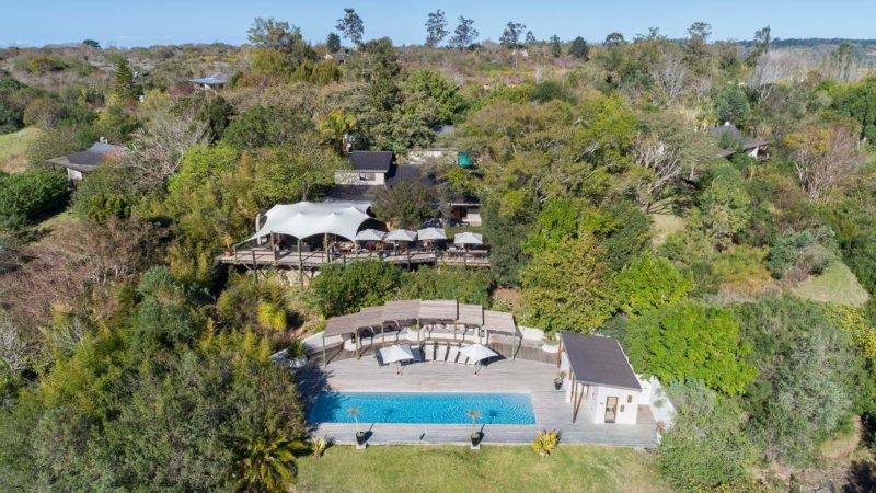 Piscine de l'hôtel Hog Hollow - Afrique du Sud | Au Tigre Vanillé