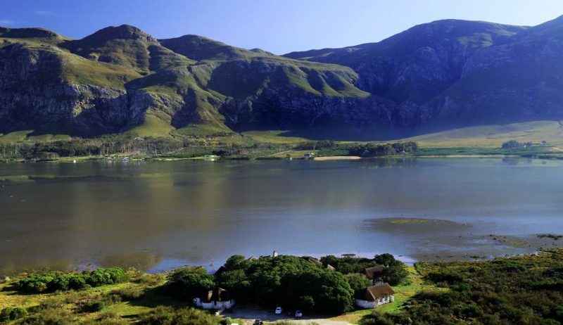 Vue depuis Mosaic Farm dans l'Overberg - Afrique du Sud | Au Tigre Vanillé