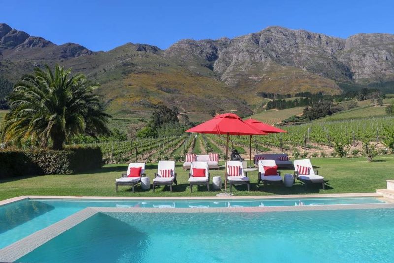 Piscine de l'hôtel The Residence - Afrique du Sud | Au Tigre Vanillé