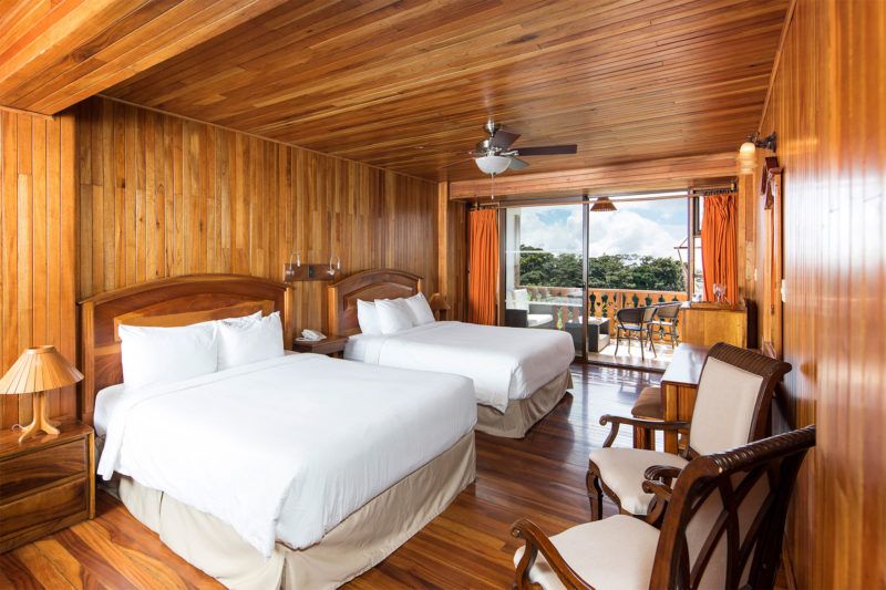 Chambre de l'hôtel Belmar dans la réserve du Monteverde - Costa Rica | Au Tigre Vanillé
