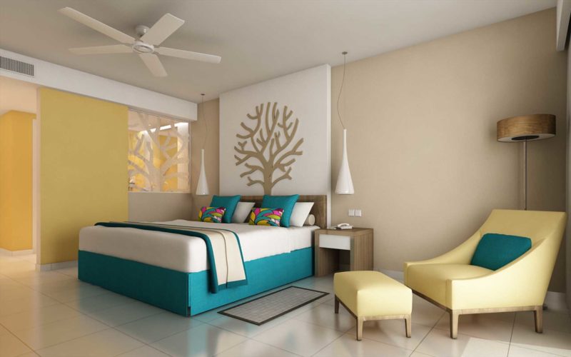 Chambre de l'hôtel Dhawa Cayo Santa Maria - Cuba | Au Tigre Vanillé