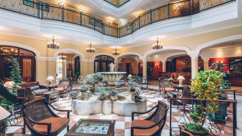Hall du Iberostar Grand Hotel à Trinidad - Cuba | Au Tigre Vanillé