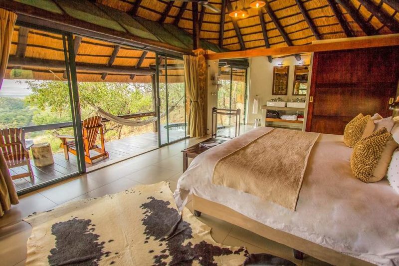 Chambre du Leopard Mountain Lodge - Afrique du Sud | Au Tigre Vanillé