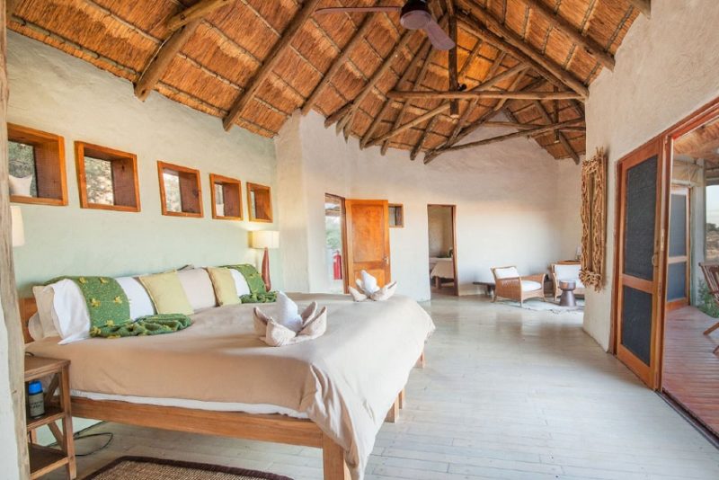 Chambre du lodge Nxai Pan - Botswana | Au Tigre Vanillé