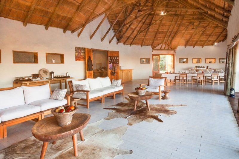 Tente commune du lodge Nxai Pan - Botswana | Au Tigre Vanillé
