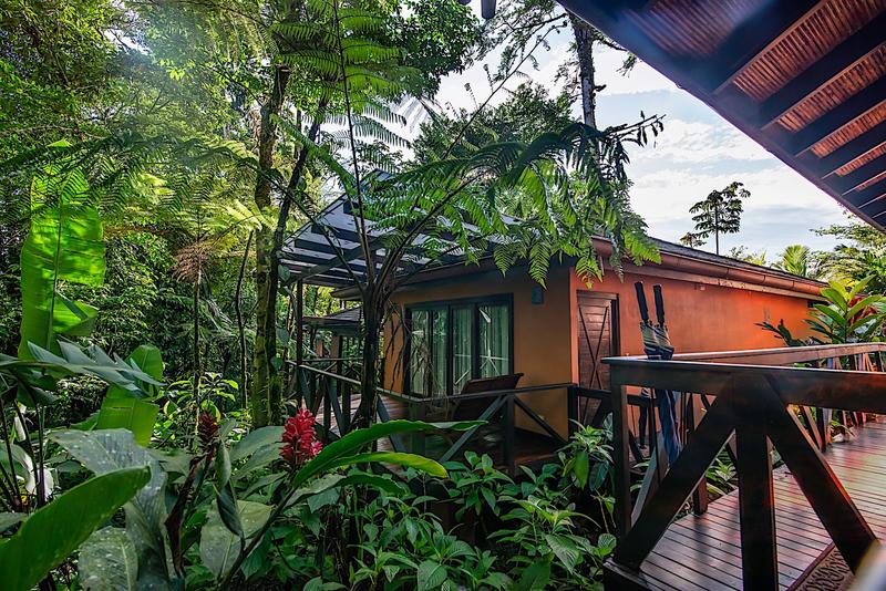 Bungalow de l'hôtel Rio Celeste Bungalow - Costa Rica | Au Tigre Vanillé