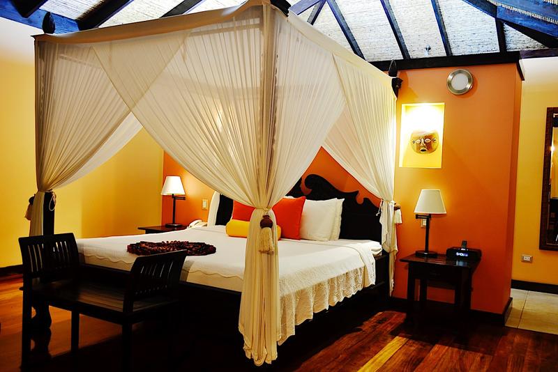 Chambre double de l'hôtel Rio Celeste - Costa Rica | Au Tigre Vanillé