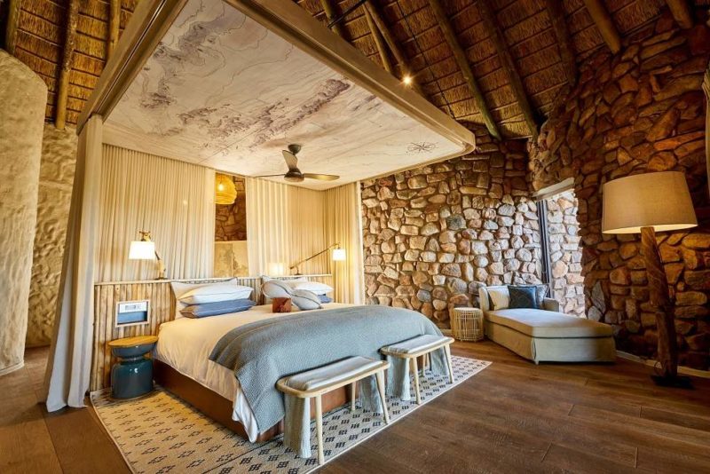 Chambre de l'hôtel Tswalu The Motse - Afrique du Sud | Au Tigre Vanillé