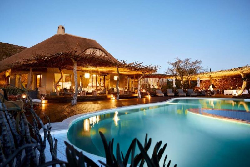 Piscine de l'hôtel Tswalu The Motse - Afrique du Sud | Au Tigre Vanillé