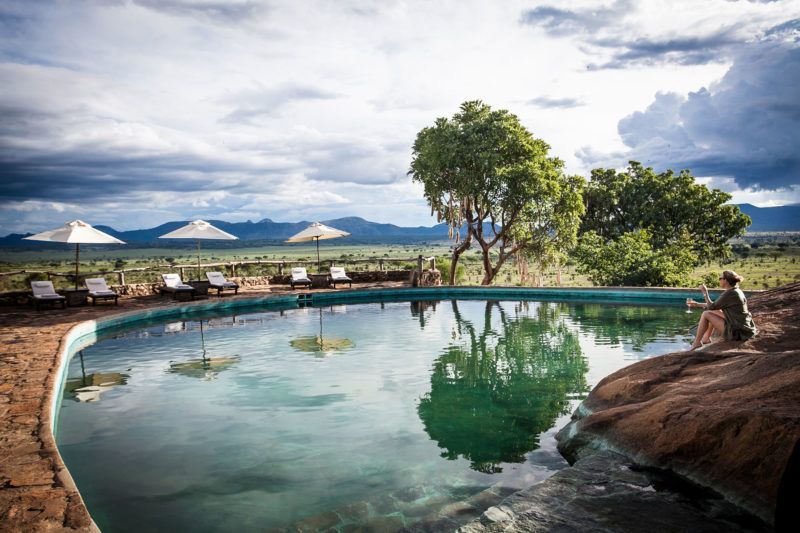 Piscine du Apoka Safaro Lodge - Ouganda | Au Tigre Vanillé