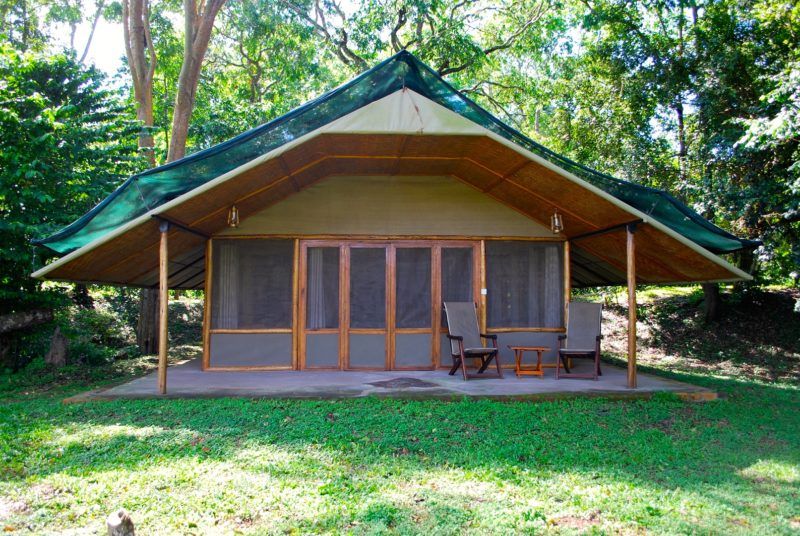 Tente de Ishasha Wilderness Camp - Ouganda | Au Tigre Vanillé