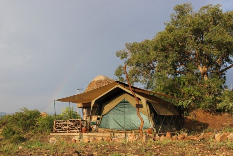 Tente du kidepo Savannah Lodge - Ouganda | Au Tigre Vanillé