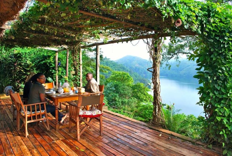 Restaurant du Ndali Lodge - Ouganda | Au Tigre Vanillé