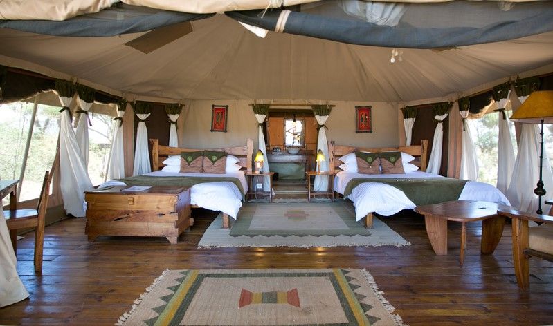 Tente du Elephant Bedroom Camp - Kenya | Au Tigre Vanillé