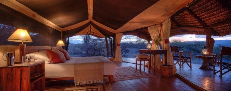 Chambre de Elewana Lewa Safari Camp - Kenya | Au Tigre Vanillé