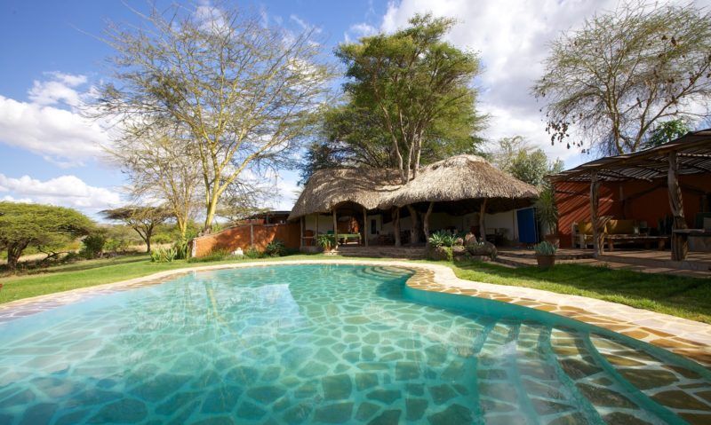 Piscine du Elewana Lewa Safari Camp - Kenya | Au Tigre Vanillé