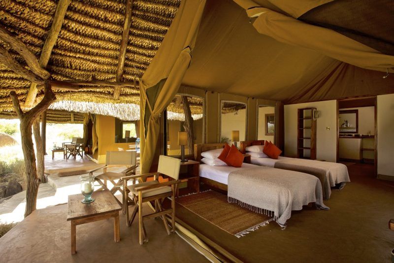 Tente du Elewana Lewa Safari Camp - Kenya | Au Tigre Vanillé