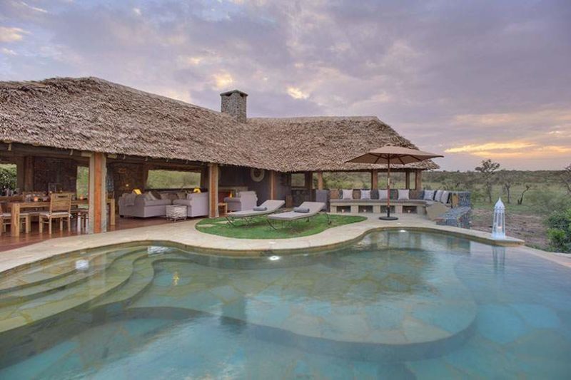 Piscine du Naboishi Lodge - Kenya | Au Tigre Vanillé
