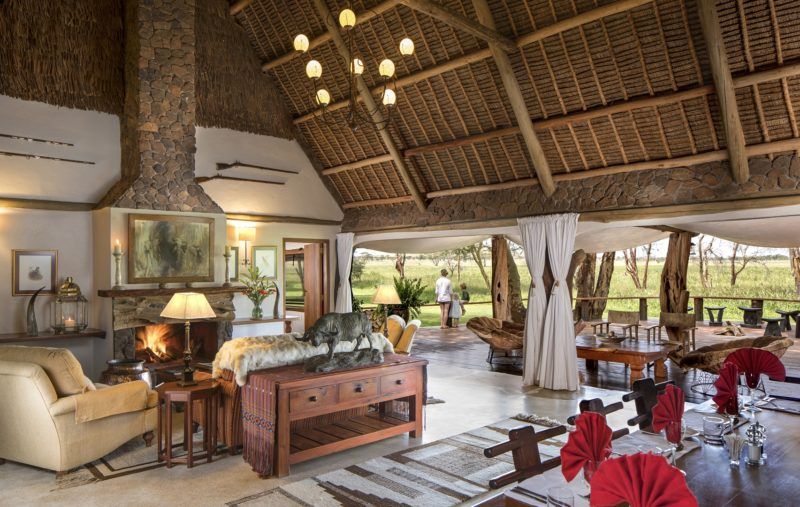 Restaurant du Sirikoi Camp - Kenya | Au Tigre Vanillé