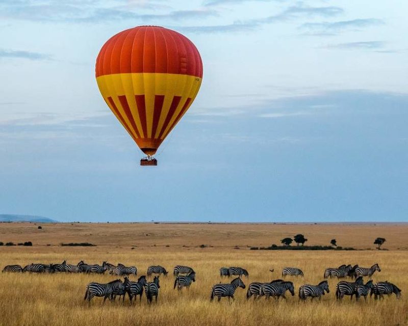 Survol en montgolfière du Masai Mara - Kenya | Au Tigre Vanillé