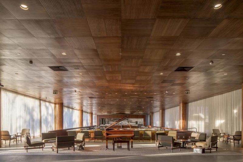 Salon de l'hôtel B à Brasilia - Brésil | Au Tigre Vanillé