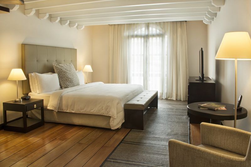 Chambre à l'hôtel Movich Casa del Alferez à Cali - Colombie | Au Tigre Vanillé