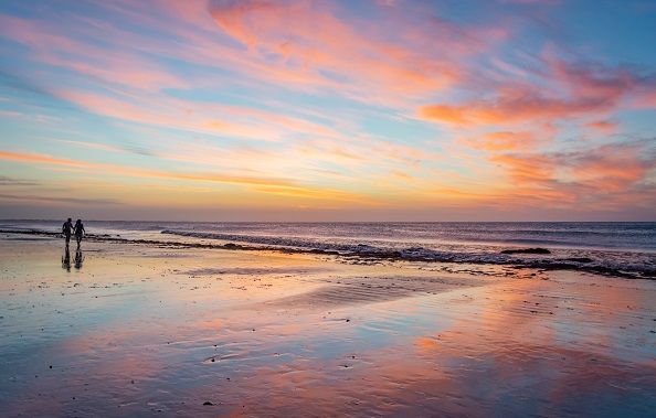 Coucher de soleil sur la plage de Jericoacoara dans le Nordeste - Brésil | Au Tigre Vanillé