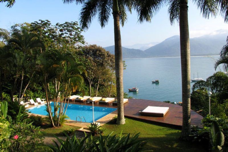 Piscine de la Pousada Picinguaba à Paraty - Brésil | Au Tigre Vanillé