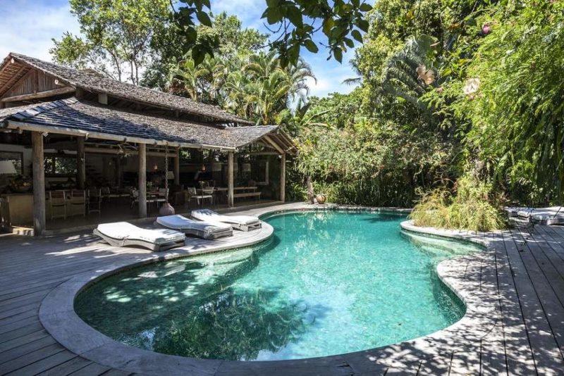 Piscine de l'hôtel Casa Uxua - Brésil | Au Tigre Vanillé