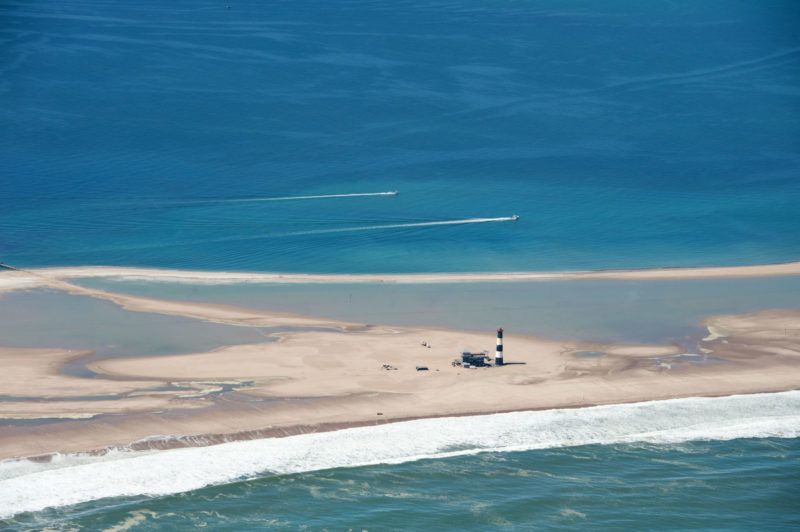 Pelican Point Lodge vu du ciel - Namibie | Au Tigre Vanillé