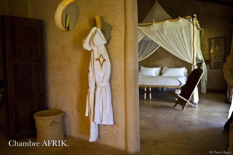 Chambre Afrik au Babuka Lodge à Tulear - Madagascar | Au Tigre Vanillé