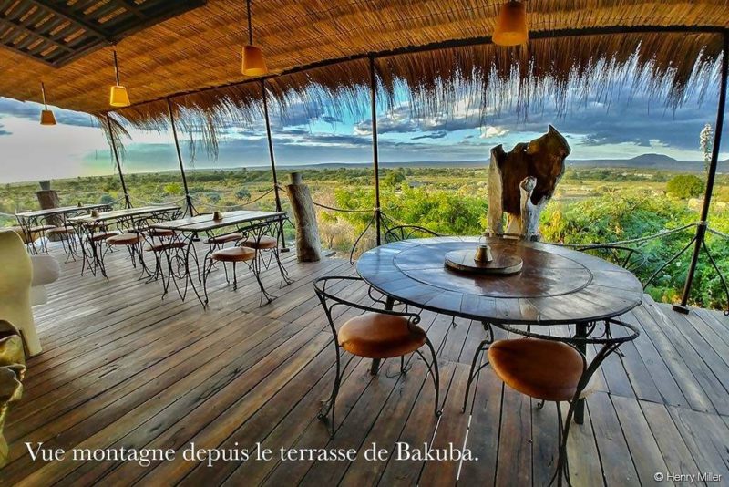 Terrasse du Babuka Lodge à Tulear - Madagascar | Au Tigre Vanillé
