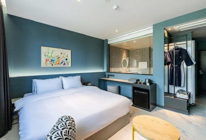 Chambre de l'hôtel Brown Dote à Jinju - Corée du Sud | Au Tigre Vanillé