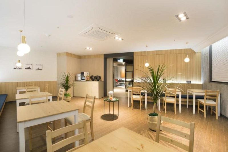 Restaurant de l'hôtel Brown Dote à Jinju - Corée du Sud | Au Tigre Vanillé