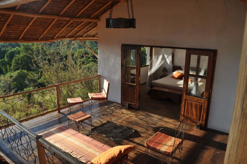 Bungalow de l'hôtel Le Soleil des Tsingy - Madagascar | Au Tigre Vanillé