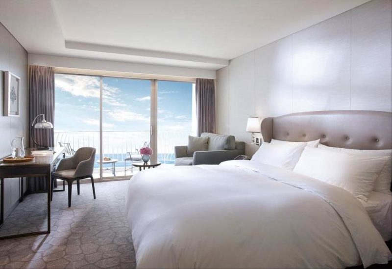 Chambre de l'hôtel Paradise à Busan - Corée du Sud | Au Tigre Vanillé