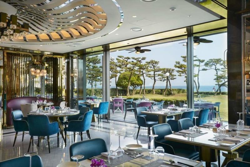 Restaurant de l'hôtel Paradise à Busan - Corée du Sud | Au Tigre Vanillé
