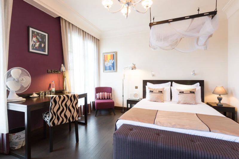 Chambre de la Citizen Guesthouse à Antananarivo - Madagascar | Au Tigre Vanillé