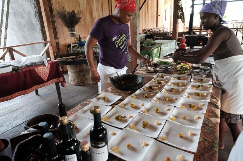 Déjeuner gastronomique - Sao Tomé-et-Principe | Au Tigre Vanillé