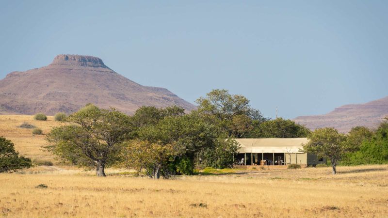 Desert Rhino Camp dans le Damaraland - Namibie | Au Tigre Vanillé