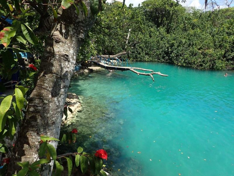 Trou bleu à Efatà - Vanuatu | Au Tigre Vanillé