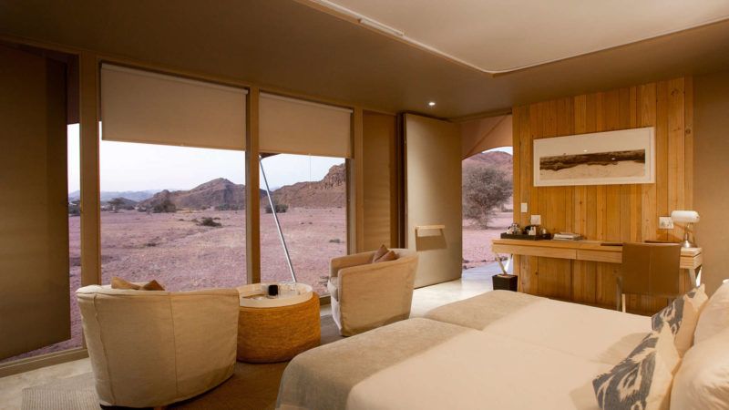 Chambre de l'Hoanib Skeleton Coast Camp - Namibie | Au Tigre Vanillé