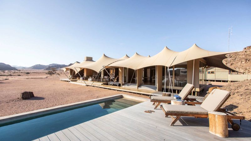 Piscine de l'Hoanib Skeleton Coast Camp - Namibie | Au Tigre Vanillé