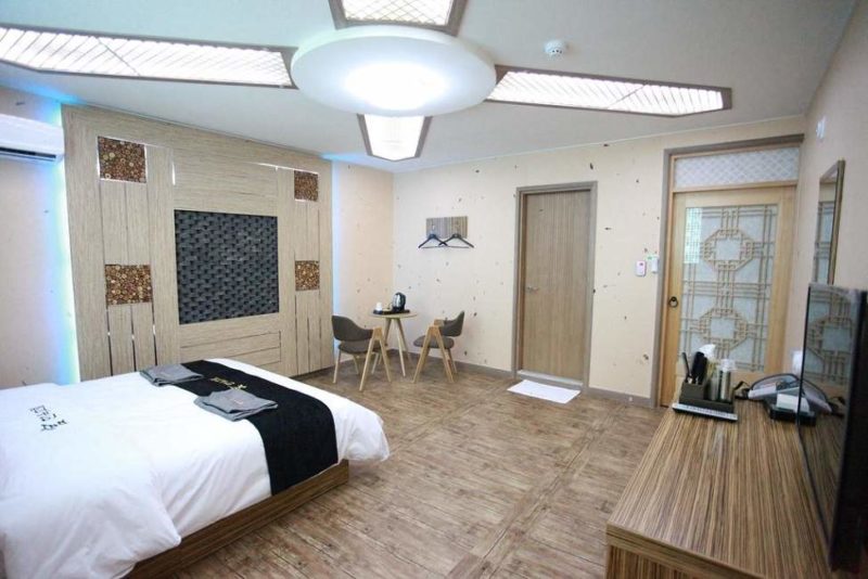 Autre chambre de l'hotel Hanok Kung à Jeonju - Corée du Sud | Au Tigre Vanillé