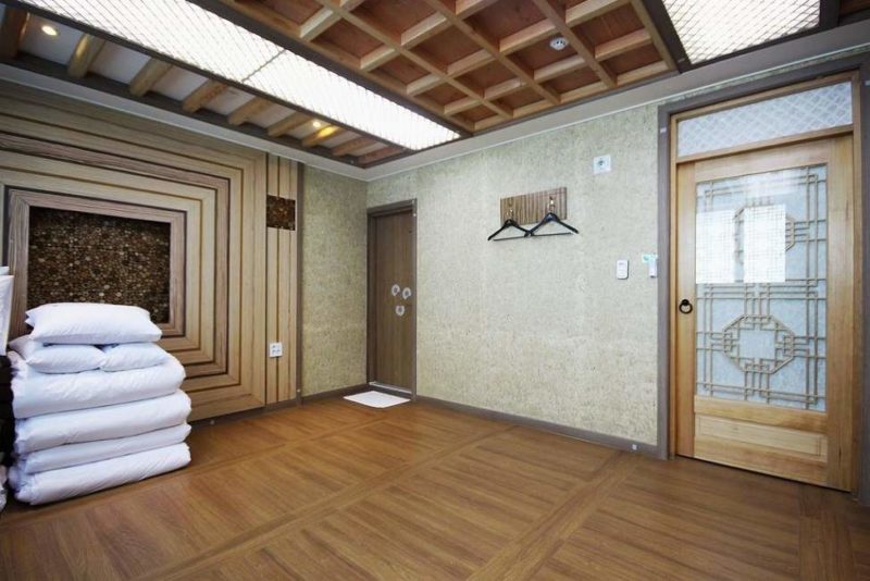 Futon de l'hotel Hanok Kung à Jeonju - Corée du Sud | Au Tigre Vanillé