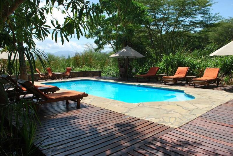 Piscine du Kisima Ngeda Tented Camp - Tanzanie | Au Tigre Vanillé