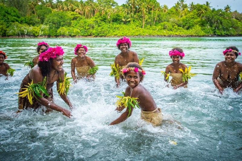 Femmes du village de Leweton - Vanuatu | Au Tigre Vanillé